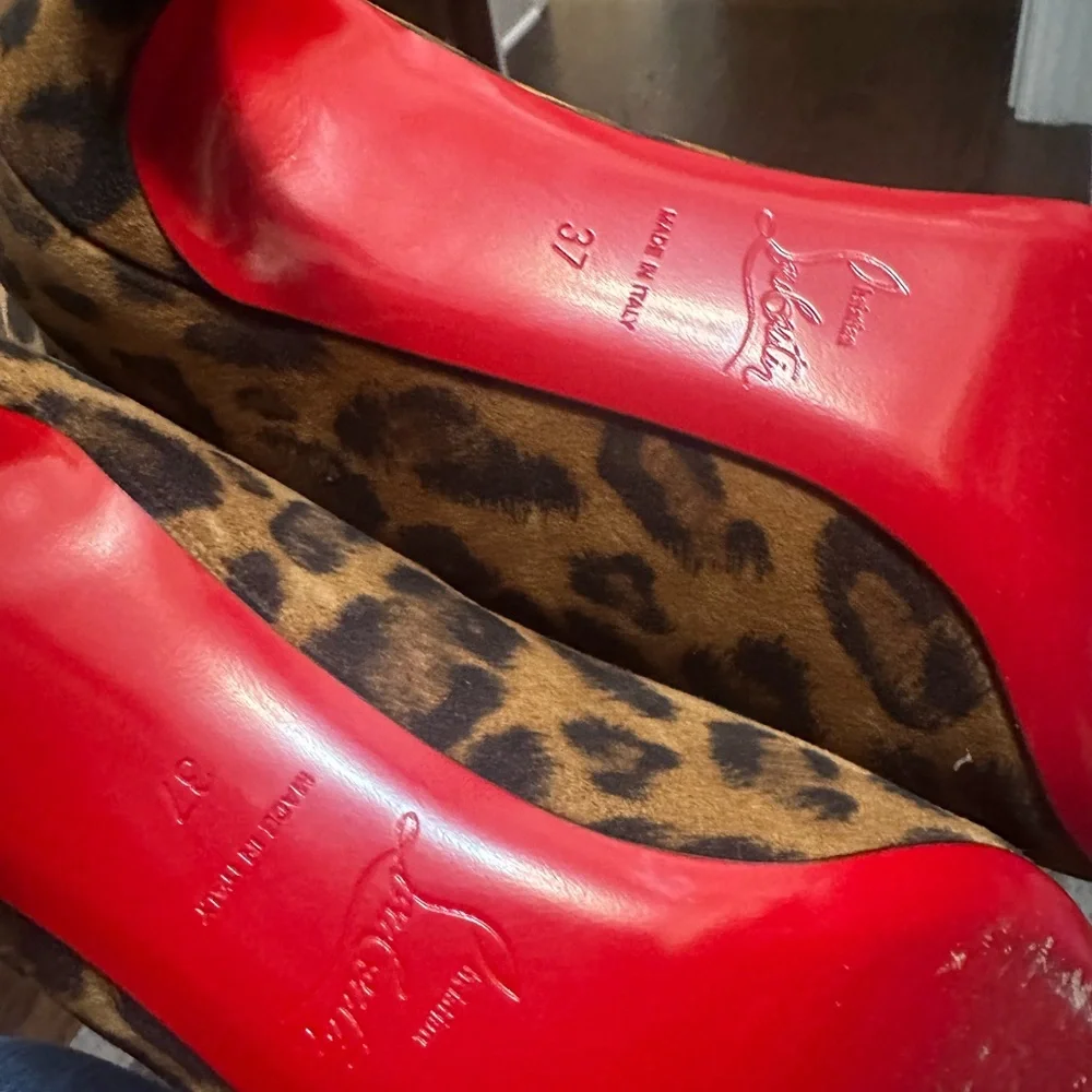 Christian Louboutin leopard booties - Picture 6 of 7